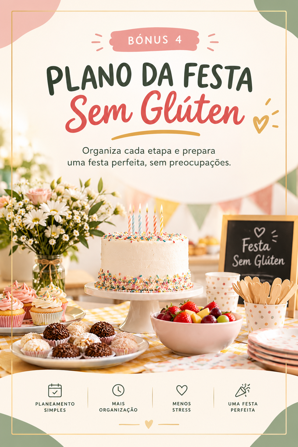 Plano da Festa Sem Glúten